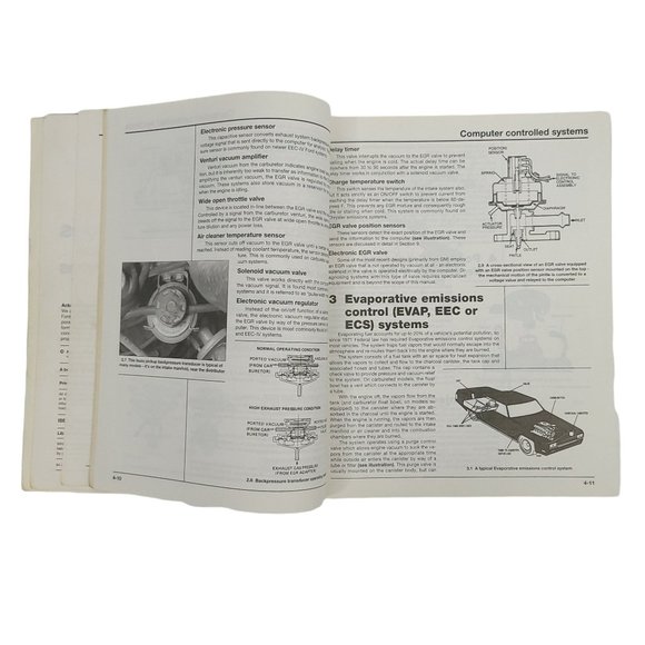 1997 Haynes Techbook Automotive Computer Code Electronic Engine Management 10205 - Picture 11 of 12